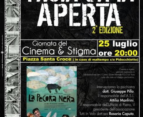 TROIA CITTA' APERTA: CINEMA E STIGMA, lotta al disagio mentale